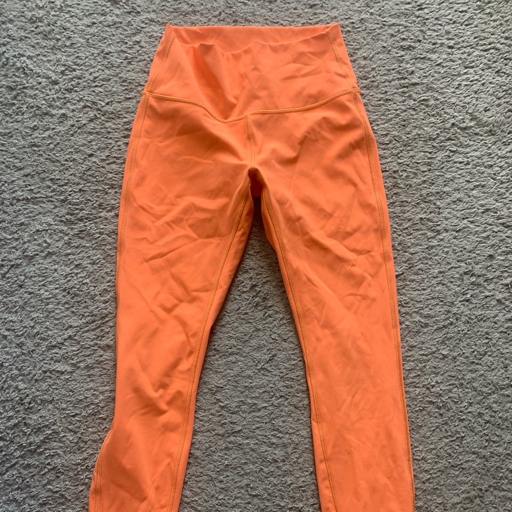 lululemon athletica High-Waist Orange Leggings